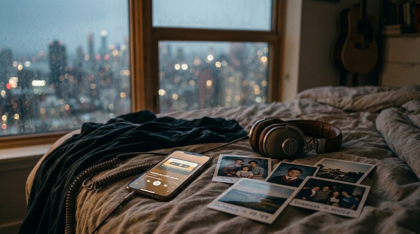night nostalgia psychology connected to emotional memories and music